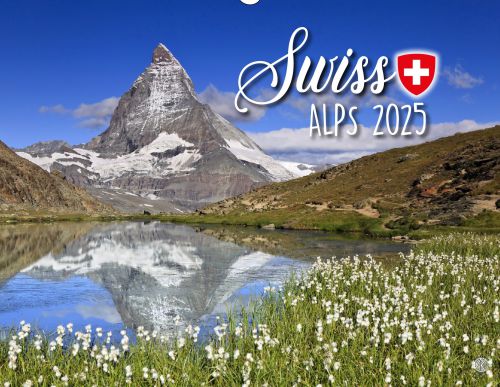 Swiss Alps Calendar 2025